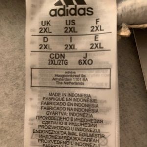 Brand New Grey Men’s Adidas Sweat Pants Size 2XL